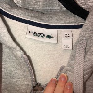 Lacoste Jackets & Coats - LACOSTE ZIP-UP HOODIE Lacoste Jackets & Coats - LACOSTE ZIP-UP HOODIE